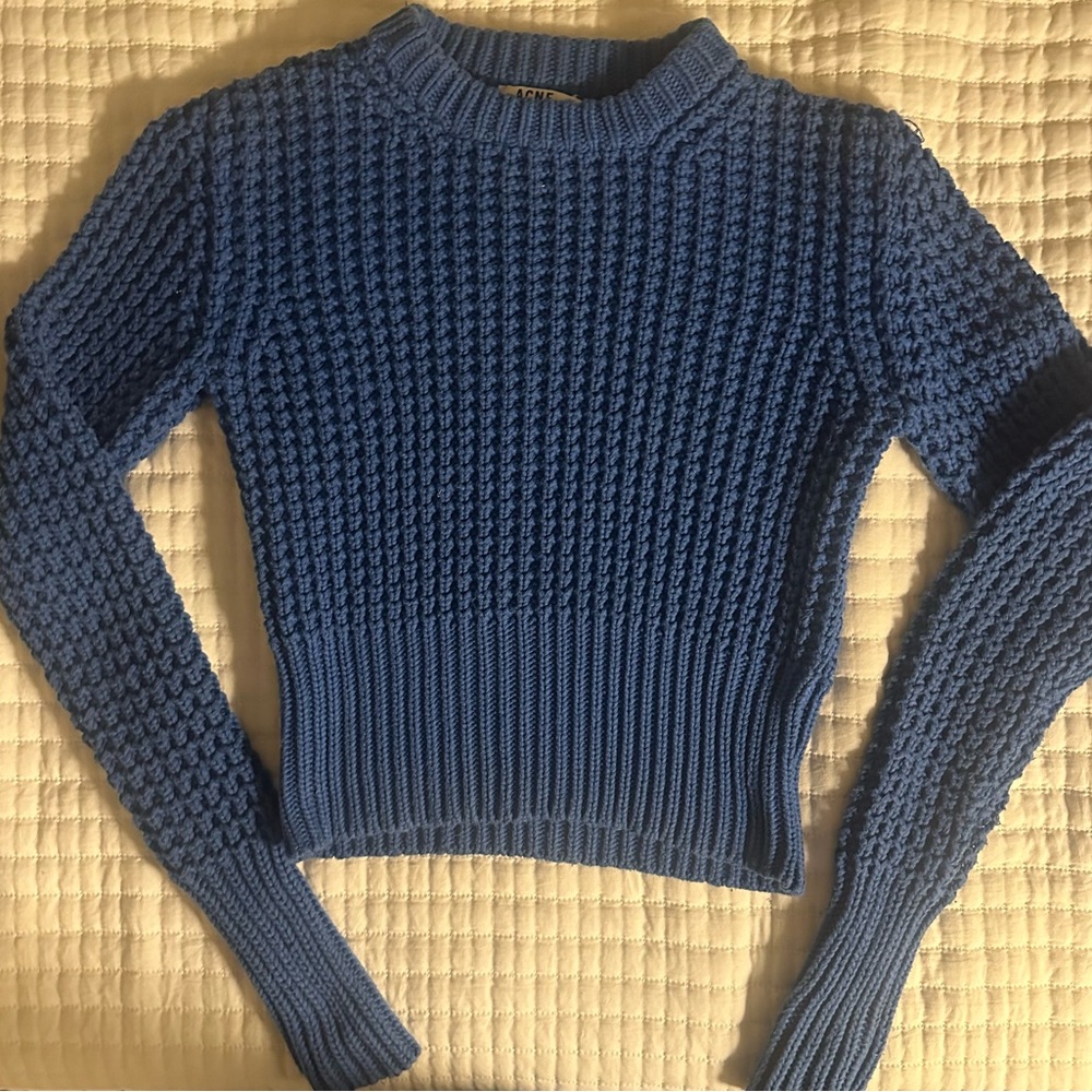 Blue Acne Studios Sweater